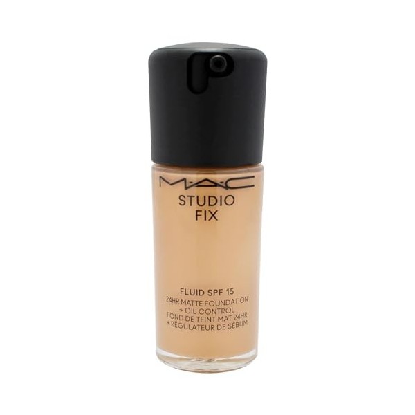 Studio Fix Fluid SPF 15 24Hr Matte Foundation Plus Oil Control - NC40 by MAC for Women - 1 oz Foundation