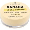 essence BANANA LOOSE POWDER Jaune matifiant, fixant, correcteur de couleur, translucide, mat, végétalien, sans huile, sans pa