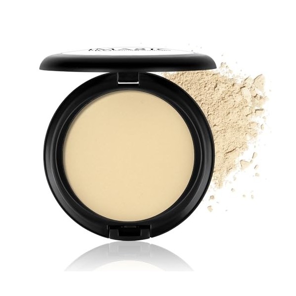 Professional Makeup Poudre de Finition Compacte Perfectrice de Teint High Definition, Poudre Compact Stay Matte, Anti-brillan