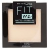 Maybelline New-York - Poudre Compacte Fit Me Matte & Poreless - Peaux normales à grasses - 105 Ivoire Naturel - 9 g