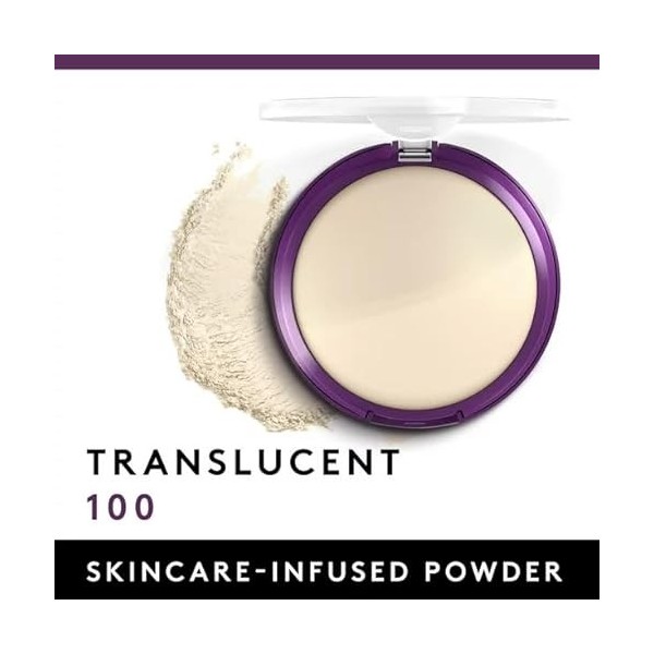 Simply Ageless Instant Wrinkle Blurring Pressed Powder - 100 Translucent by CoverGirl for Women - 0.39 oz Powder