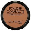 Poudre compacte pour le maquillage, matifiante, couleur moyen, 12 gr