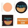 Poudre Compacte Satinée, Poudre Compacte Au Fini Mat Naturel, Poudre Compact Stay Matte, Longue Tenue, Contrôle de la Brillan