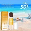 Polvere Fissante Solare Minerale,Protezione Solare in Polvere Viso 50,mineral translucent sun protection powder,Olio Di Contr