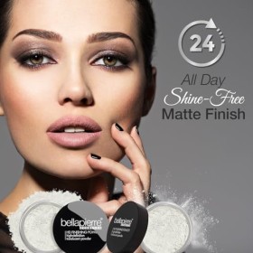 Bellapierre HD Finishing Powder – Poudre Matifiante | Poudre Fixante Haute-Définition | Finition mate sans brillance | Maquil