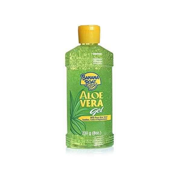 Banana Boat Aloe Vera After Sun Gel - AfterSun Rafraîchissant et Crème Réparatrice Peau, Gel Hydratant, 230 ml