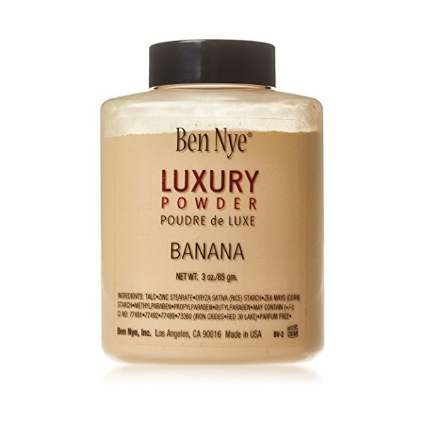 Ben Nye Banana Luxury Powder - Poudre cosmétique 85 g