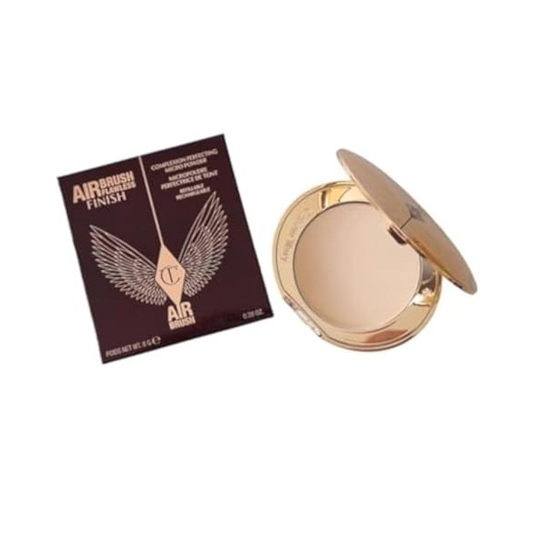 Charlotte Tilbury ORIGINAL | Airbrush Flawless Finish Micro Powder | by BELLA Cloud.Sales Cosmetic 3 TAN, 8 g Lot de 1