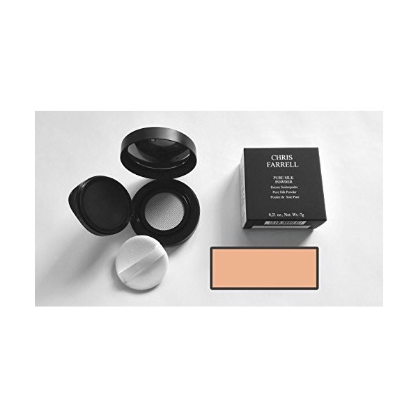 Chris Farrell Pure Silk Powder NO. 12 – Beige foncé