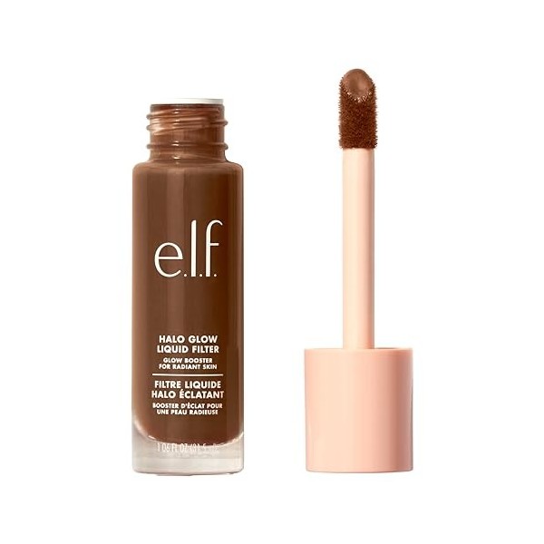 e.l.f. Halo Glow Filtre liquide, booster de teint pour un regard éclatant et doux concentré, avec acide hyaluronique, végétal