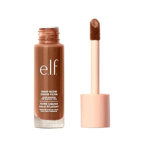 e.l.f. Halo Glow Filtre liquide, booster de teint pour un regard éclatant et doux concentré, avec acide hyaluronique, végétal