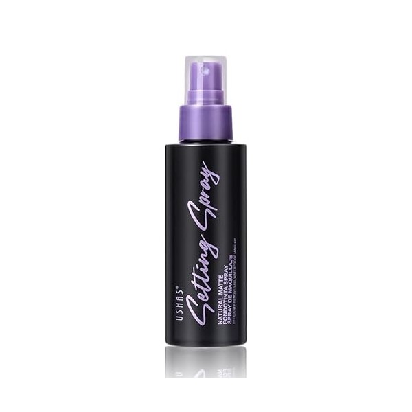 Spray fixant le maquillage mat - Spray fixateur durable pour le visage - Formule longue durée - Fixe le maquillage léger jusq