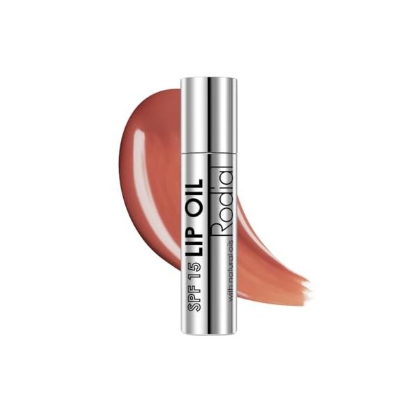 Rodial Lip Oil SPF 15 - Huile à Lèvres Nourrissante, Infusée au Collagène, Protectrice pour Tous Types de Peaux - Hydratation