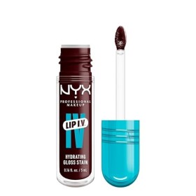 NYX Professional Makeup, Lip IV, Gloss, jusquà 12h dhydratation, hautement pigmenté, fini brillant, Water Bout Wine?