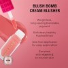 Revolution Beauty, Blush Bomb Cream Blusher, Lightweight Makeup & Creamy Formula for a Dewy Finish, Enriched with Vitamin E, 