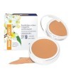 Helan Monoï de Tahiti - Fond de teint compact intensifiant le bronzage, protection solaire 50+ Fond de teint couvrant avec vi