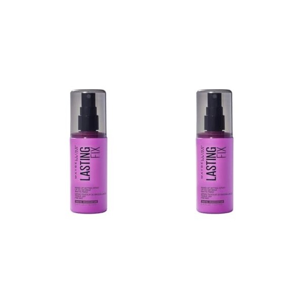 Maybelline New York Non Applicable, Lasting Fix spray, 100 ml Lot de 2 