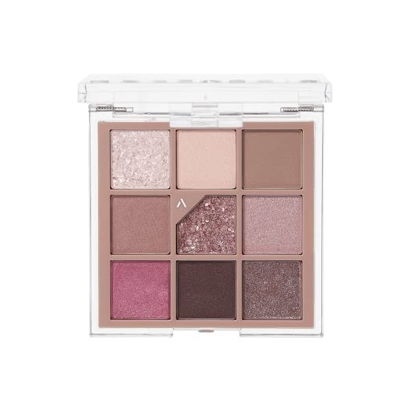 UNLEASHIA | Palette pour les yeux Glitterpedia NO.5 All of Dusty Rose