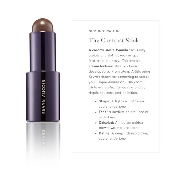 Kevyn Aucoin The Contrast Stick - Define for Women 0.3 oz Contour