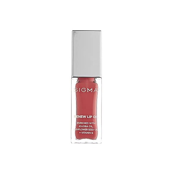 SIGMA Beauty Renew Lip Oil - Tint for Women 0.18 oz Lip Oil