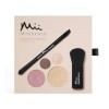 Mii Beauty Basics Cosmetics Ensemble de maquillage 100 % minéral pour fond de teint, fard à paupières, convient à tous les ty