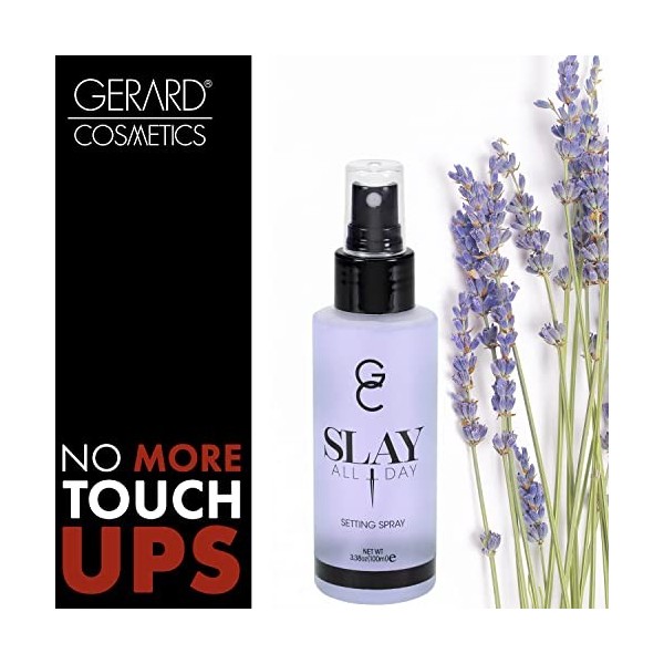 Gerard Cosmetics Slay Spray de fixation pour toutes les occasions Lavande