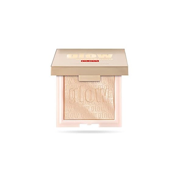 Pupa Milano Glow Obession Compact Highlighter - 100 Light Gold For Women 0.211 oz Highlighter