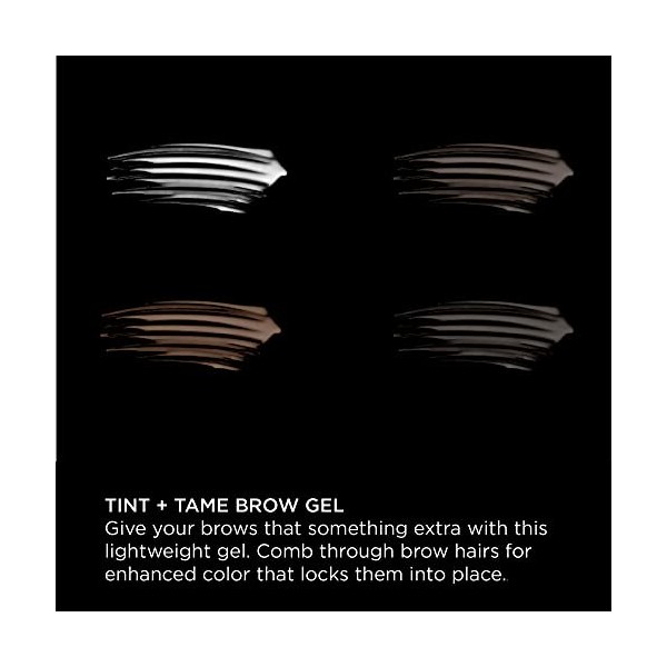 SIGMA Beauty Tint Plus Tame Brow Gel - Dark For Women 0.09 oz Eyebrow Gel