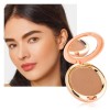 Oulac Matte Bronzer Poudre Visage Maquillage - Bronzante Naturel SunKissed Look, Hautement Pigmenté, Éclat Longue Tenue, Faci