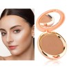 Oulac Matte Bronzer Poudre Visage Maquillage - Bronzante Naturel SunKissed Look, Hautement Pigmenté, Éclat Longue Tenue, Faci