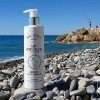 Lait après-soleil au Lait dÂnesse BIO + Aloe Vera. Soin corps Solaire Hydratant et Apaisant. Flacon pompe 250 ml