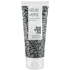 Gel dAloe Vera Australian Bodycare 100 ml | Lotion Après-Soleil à lHuile Naturelle dAloe Vera et dArbre à Thé | Hydrata