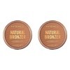 Rimmel Natural Bronzer 002-Sunbronze 14 Gr Lot de 2 