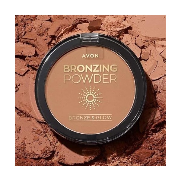 Avon Bronze & Glow Poudre bronzante Bronze doré