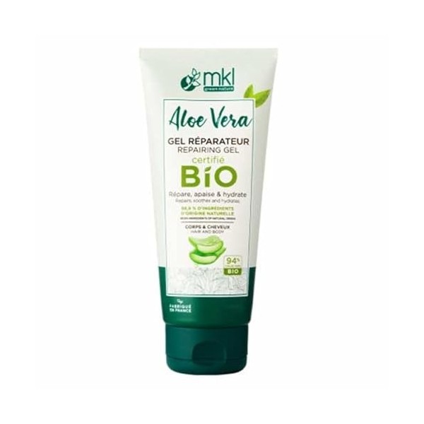 MKL Green Nature Gel Réparateur Aloe Vera 100ml