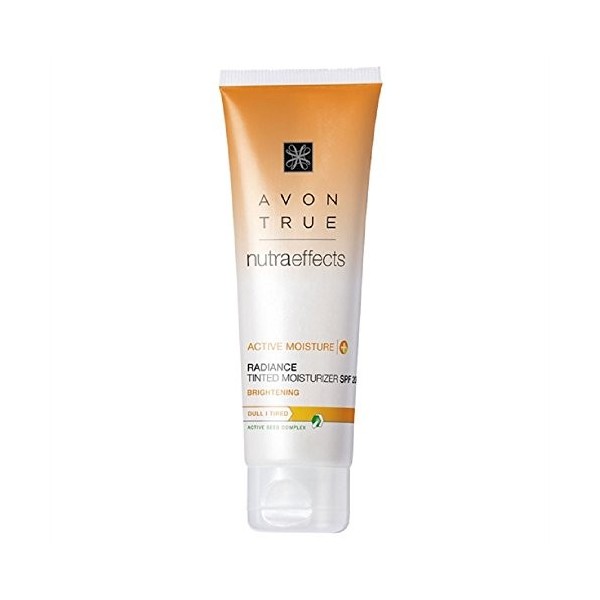 Avon True Nutra Effects Radiance Crème hydratante teintée SPF20 50 ml