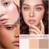 Blush changeant de couleur, blush à changement de couleur impeccable toute la journée, crème rose à changement de température