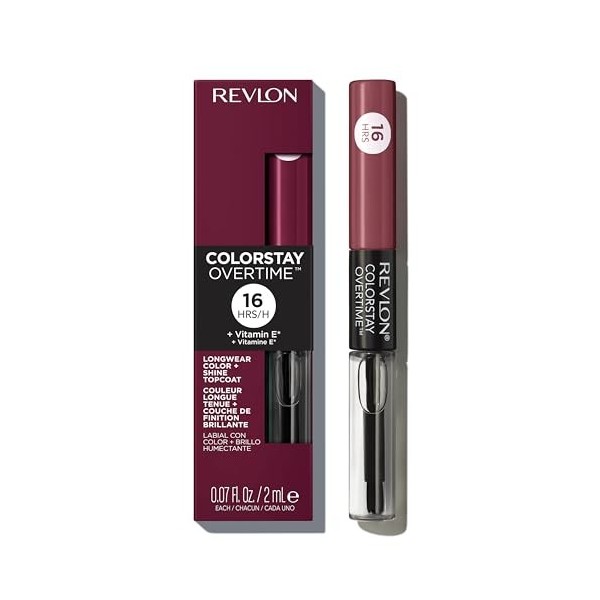 Revlon ColorStay Overtime Lipcolor, Relentless Raisin