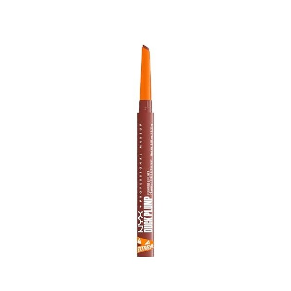 NYX Professional Makeup Duck Plump Plumping Lip Liner, crayon à lèvres, jusquà 10h de tenue, fini matte, Swollen Spice