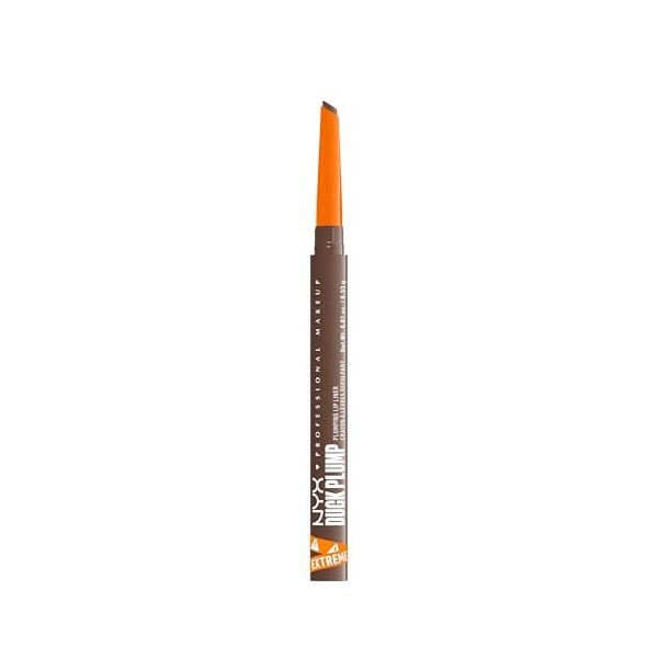 NYX Professional Makeup Duck Plump Plumping Lip Liner, crayon à lèvres, jusquà 10h de tenue, fini matte, Touch Up Taupe