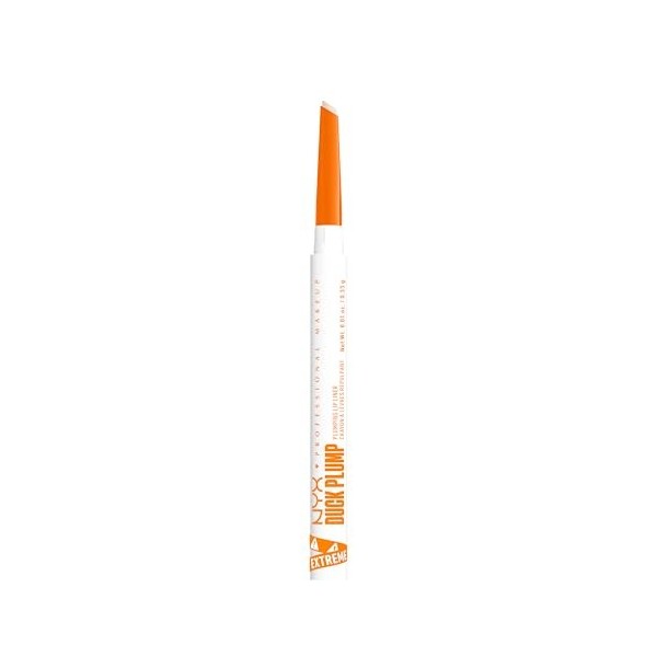 NYX Professional Makeup Duck Plump Plumping Lip Liner, crayon à lèvres, jusquà 10h de tenue, fini matte, Ducking Clear