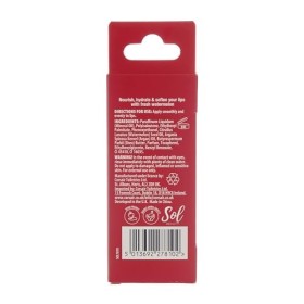 Sol Beauty Huile à Lèvres Parfum Pastèque avec Extrait de Pastèque et Beurre de Karité, Nourrit, Hydrate et Adoucit Vos Lèvre