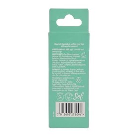 Sol Beauty Huile à Lèvres Parfum Coco avec Extrait de Coco et Beurre de Karité, Nourrit, Hydrate et Adoucit Vos Lèvres, Huile