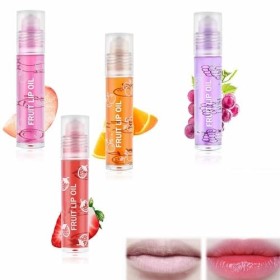 Roll On Lip Gloss, Huile À Lèvres Transparente Incolore, Baume À Lèvres, Roll-On Lip Gloss Set, Roll-on Lip Gloss, Baume À Lè