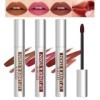 Mrettick 3PCS Crayon à lèvres,Peel Off Crayon à lèvres Tattoo,Peel Off Lip Stain,Long Lasting Lip Stain Peel Off,infusé d’aci