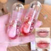 4 pcs Lip Gloss Oil Set, Huile Pour Les Lèvres Set De Lip Gloss Gelée De Lèvres Hydratante Pour Les Enfants Et Les Adolescent