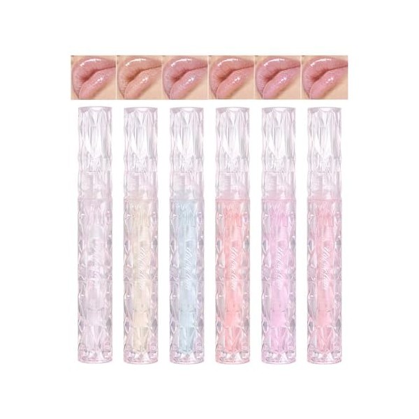 Gloss Hydratant Pour Les Lèvres,Gloss Repulpant Pour Les Lèvres, High-Shine Lip Gloss,Non-Sticky Lip Oil Long Lasting Shimmer