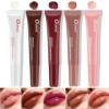 Hydrating Lip Gloss Set, Brillant à Lèvres Haute Brillance Hydratant Et Repulpant Aux Couleurs Nudes Rouge à Lèvres Liquide B