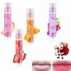 Roll On Lip Gloss, 4 Pièces Huile À Lèvres Transparente Incolore, Baume À Lèvres, Roll-On Lip Gloss Set, Roll-on Lip Gloss, B