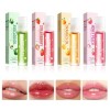 WishesMar Lot de 6 Huile à Levre Repulpantes Transparentes au Goût de Fruits Lip Oil Hydratantes Longue Durée Lip Gloss Pour 